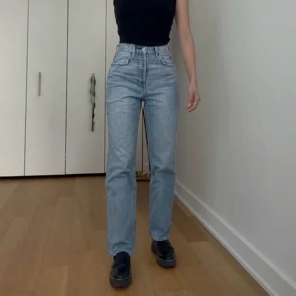 Aritzia Denim Forum The Joni High Rise Loose 29l - Picture 4 of 6